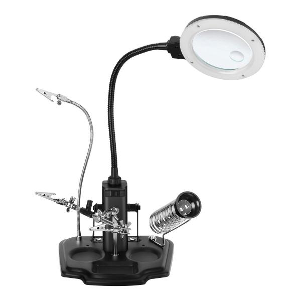 ESTACION DE SOLDAR CON LUPA DE 2.5X - HER-725NE - STEREN