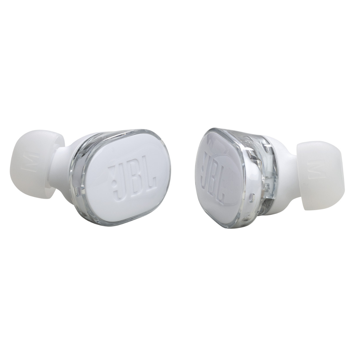 Audifonos JBL Tune Buds Ghost Edition Bluetooth 5.3 IP54 Blanco