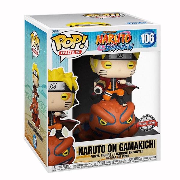 Funko Pop! Naruto on Gamakichi Naruto Shippuden SE