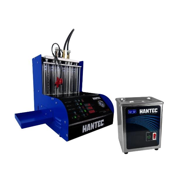 Laboratorio De Inyectores HANTEC 6 Inyectores Pro GDI Piezoeléctrico con Líquidos y Tina