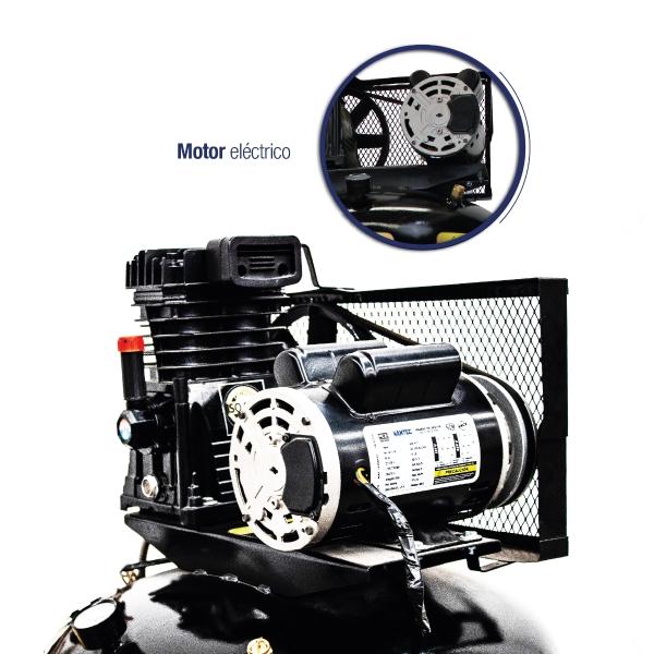  Compresor de aire Hantec 300 litros 3.5 hp potente
