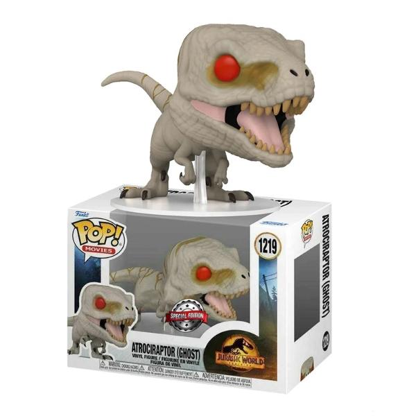 Funko Pop! Atrociraptor (Ghost) Jurassic World SE