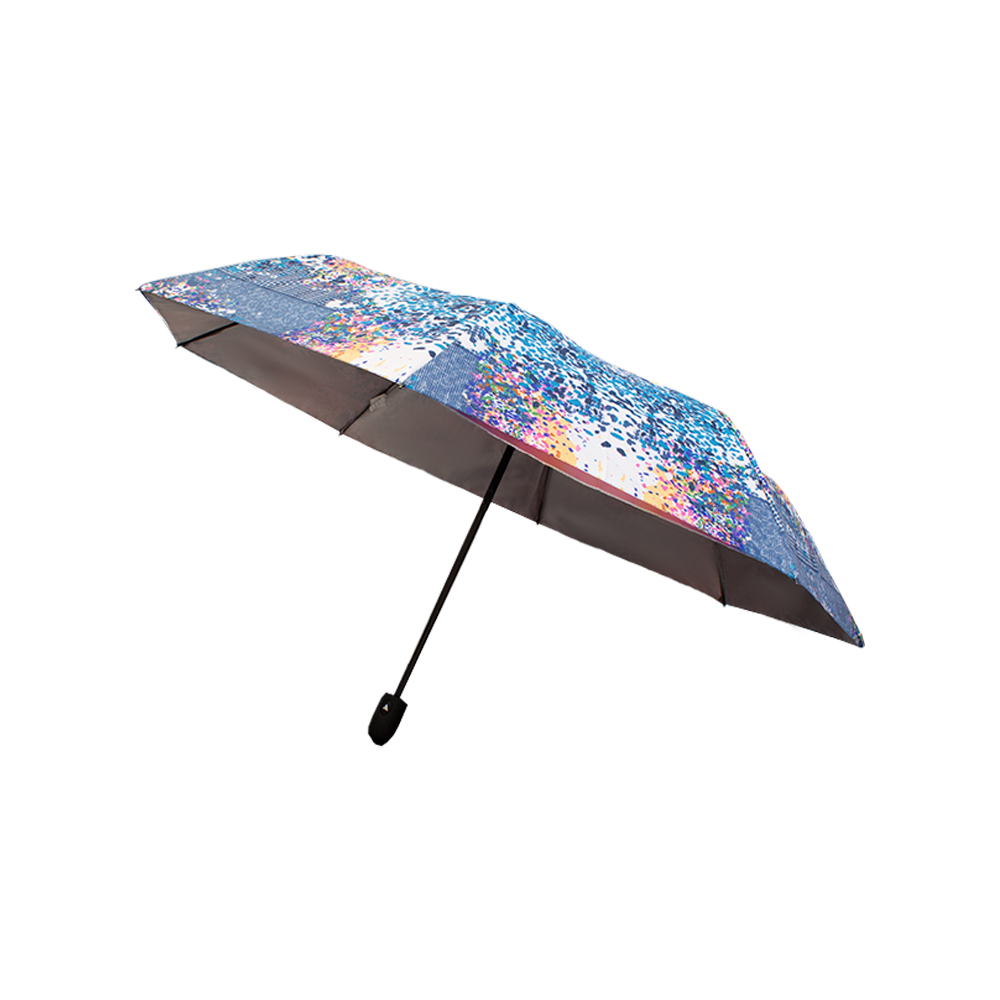 Paraguas de bolsillo Reforzado, Resistente a Vientos y Lluvias Fuertes, Unisex Fácil de Transportar y Reforzado con 8 varillas.