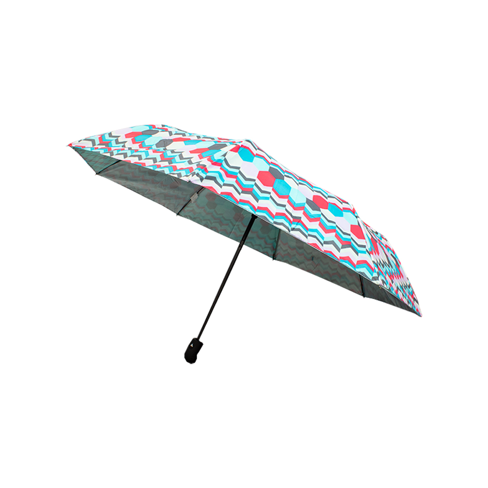 Paraguas de bolsillo Reforzado, Resistente a Vientos y Lluvias Fuertes, Unisex Fácil de Transportar y Reforzado con 8 varillas.