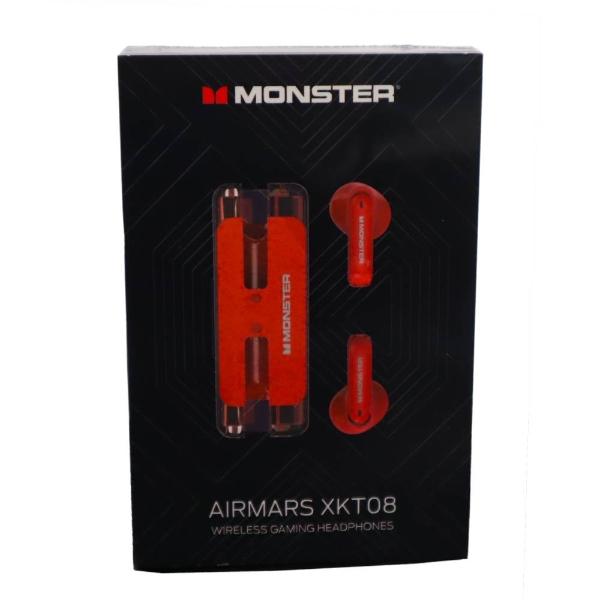 Audífonos inalámbricos Monster Airmars XKT08 color Rojo