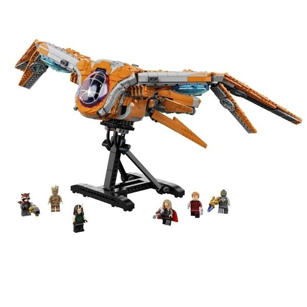 Set de construcción Lego Marvel The Guardians 1901 piezas en caja