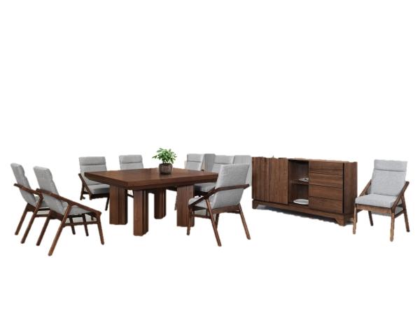 Comedor Lucerna 8 sillas Muebles Vigo 