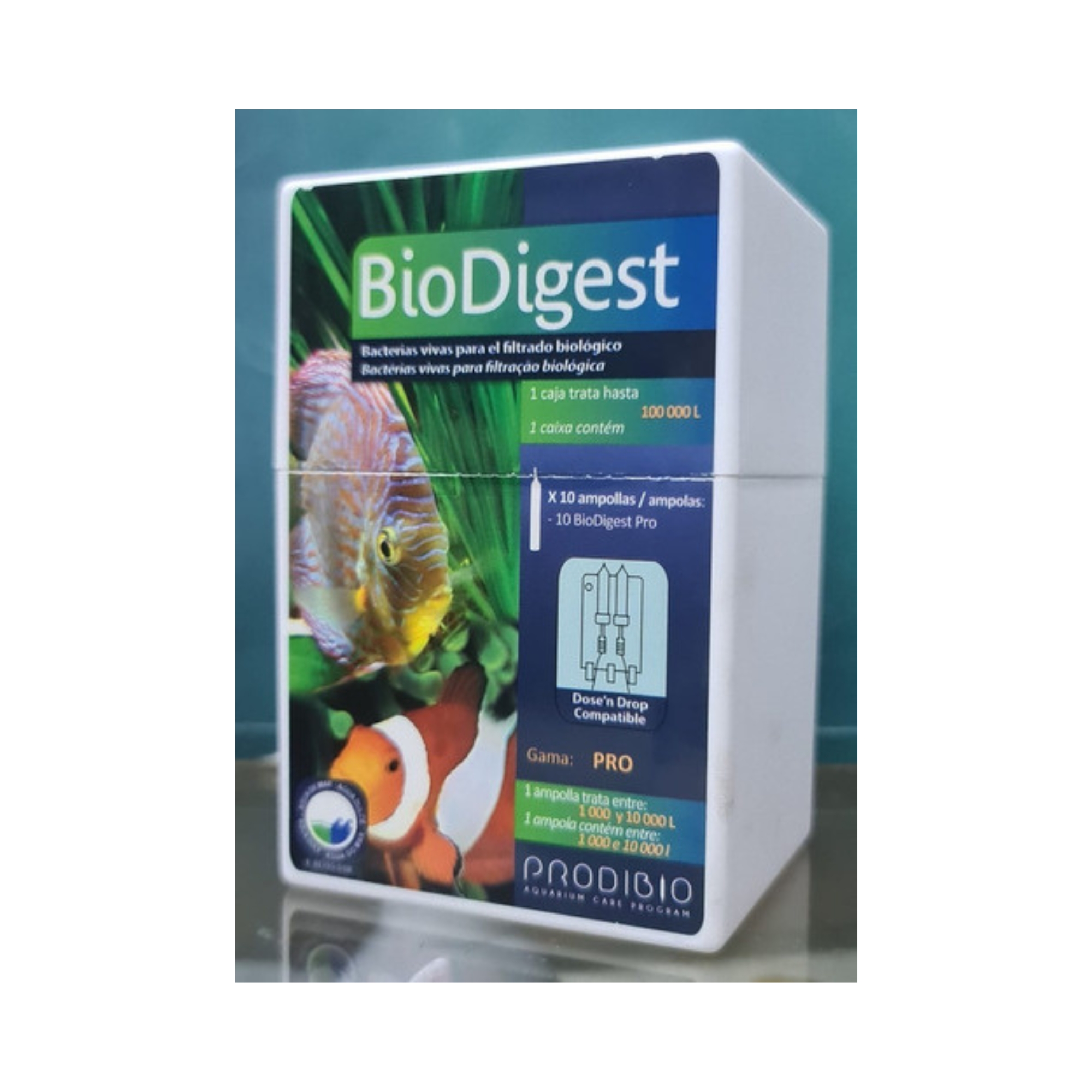 Bacteria prodibio biodigest ampolletas 10 ampolletas  