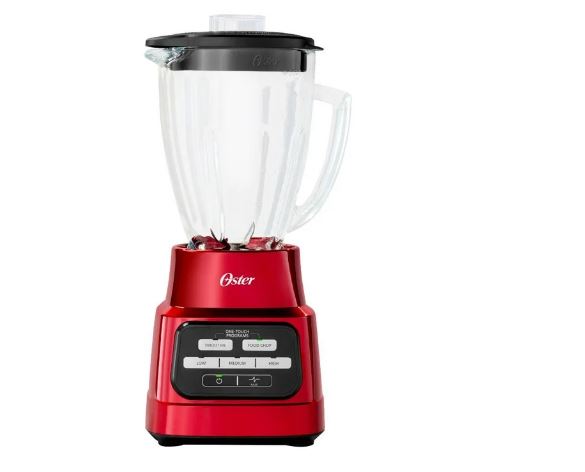 Licuadora Oster Tecnología reversible 2 programas automáticos 3 velocidades más pulso.