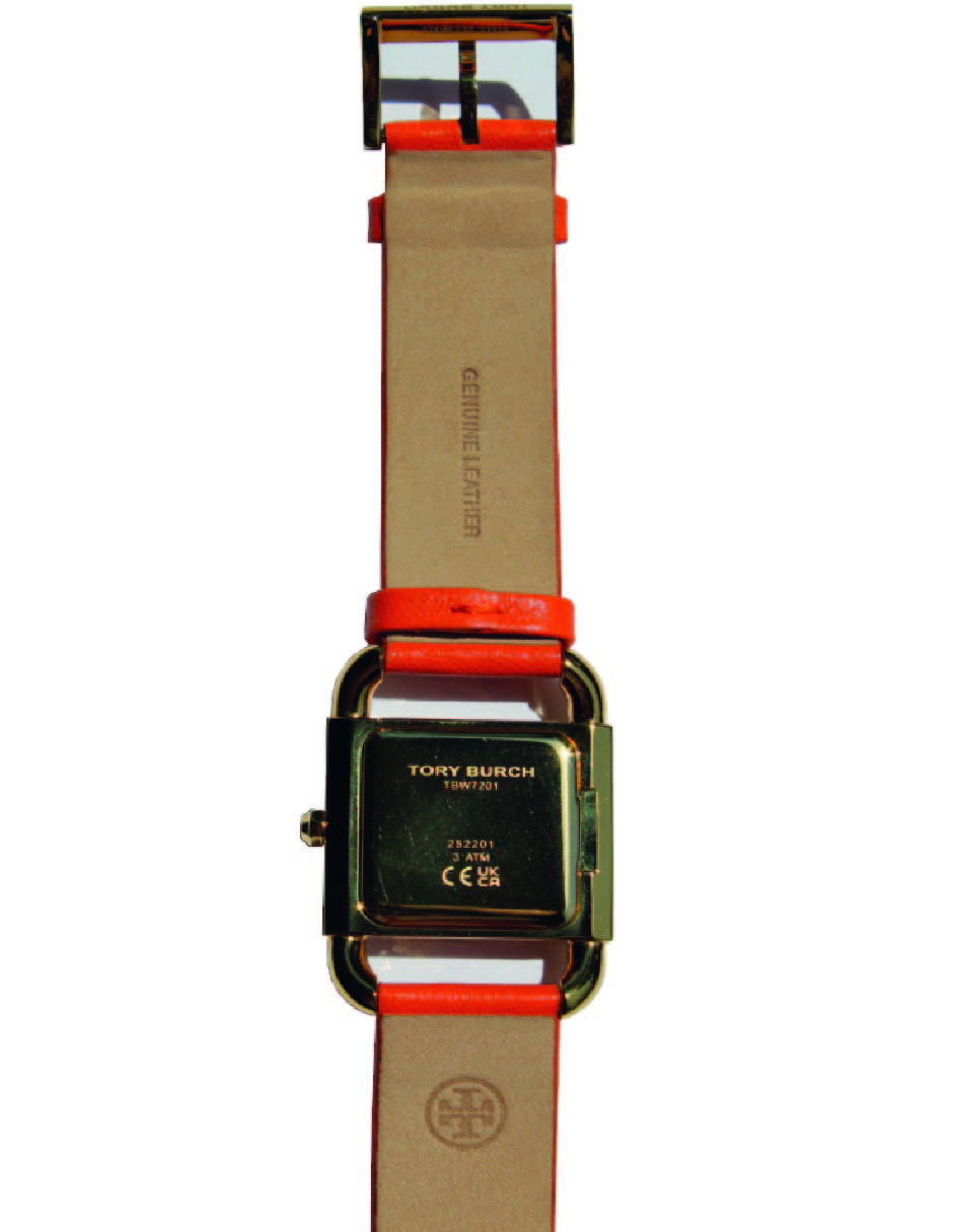 Reloj para Dama Tory Burch color naranja