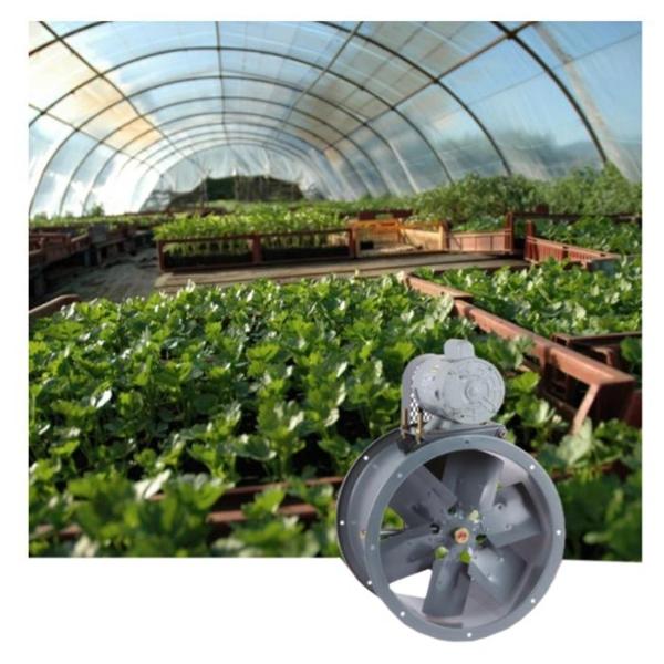 Extractor Tubular Pintura Epoxica, MXTUB-004-5, Aspas 19" Diámetro, 8712m3/hr, 127/220V, 3/4HP, 60Hz, 12,5/5,5A, 81dB,, UltraTubo
