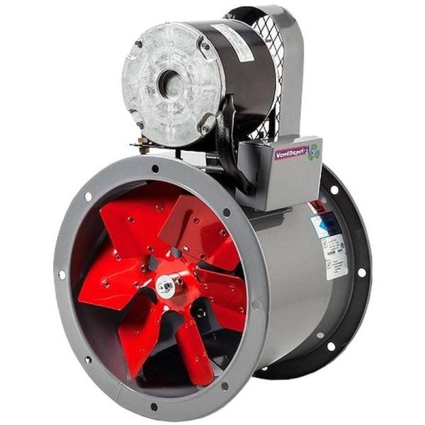 Extractor para Cocina, MXTUB-001-5, Aspas 10" Diámetro, 1880m3/hr, 127V, 1/8HP, 60Hz, 1,4A, 74dB,, UltraTubo