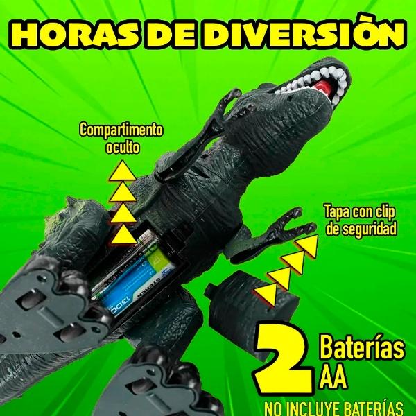 Tiranosaurio Dinosaurio Juguete Luces Sonido Y Movimientos
