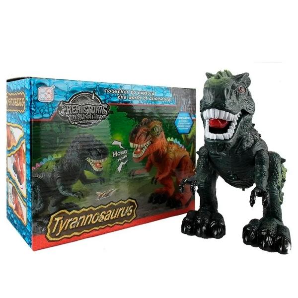 Tiranosaurio Dinosaurio Juguete Luces Sonido Y Movimientos