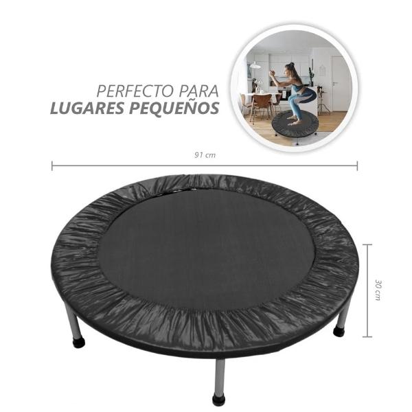 Trampolín Brincolín Para Aeróbicos Fitness Ejercicio Jumping