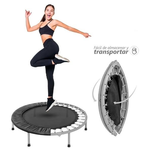Trampolín Brincolín Para Aeróbicos Fitness Ejercicio Jumping