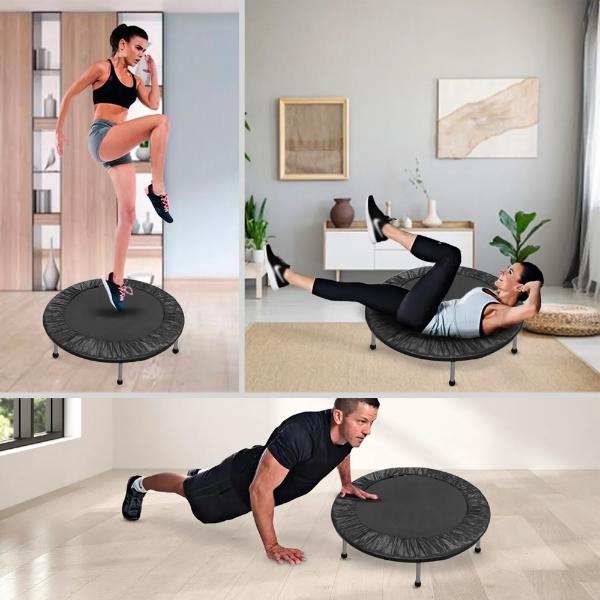 Trampolín Brincolín Para Aeróbicos Fitness Ejercicio Jumping