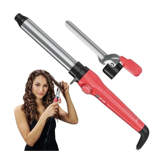 Tenaza Rizador Cabello Remington 2en1 Ci5225cl Advance Titanio 