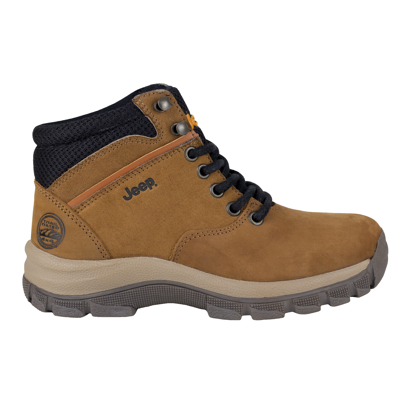 Botas Mujer Jeep Urbanas 550 Nobuck Bronce De Piel Confort