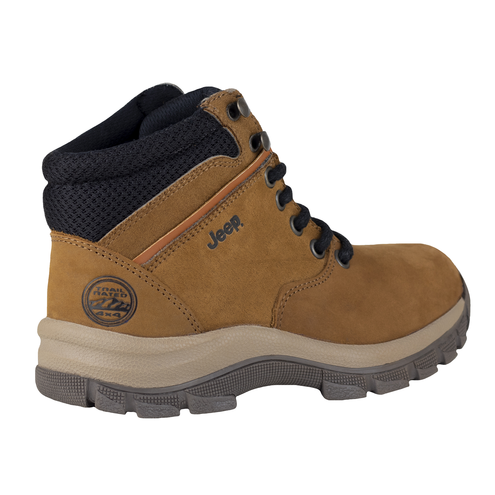 Botas Mujer Jeep Urbanas 550 Nobuck Bronce De Piel Confort