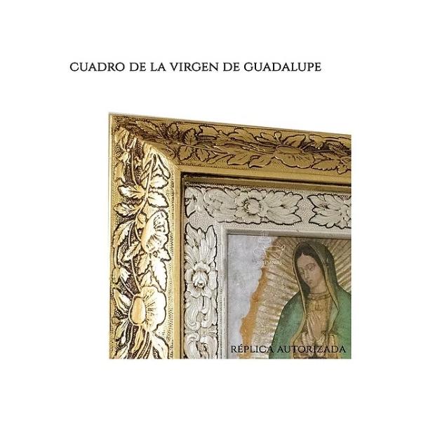 Cuadro De La Virgen De Guadalupe 53x41 Cm