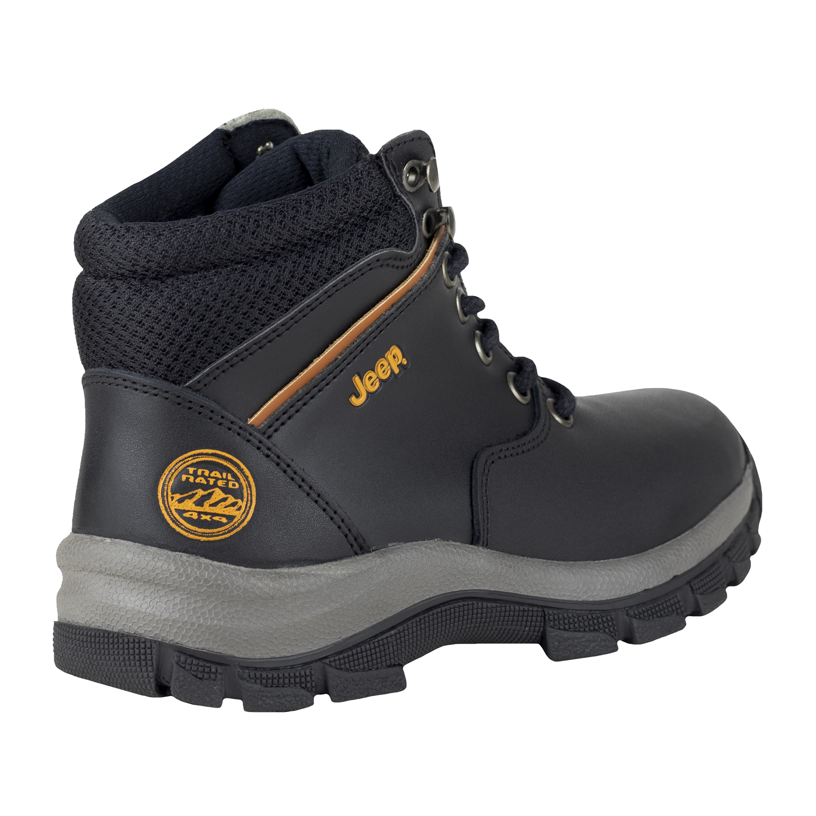 Botas Outdoor Negras Para Mujer Jeep Urbana 550 Piel Confort.