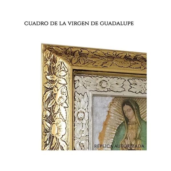 Cuadro De La Virgen De Guadalupe 53x41 Cm