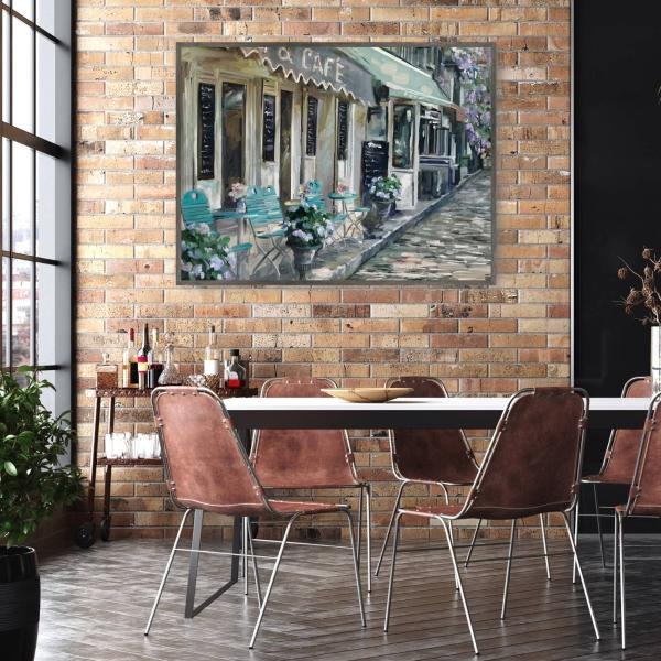 Cuadro Decorativo - Bistro de París II 112 cm x 147 cm