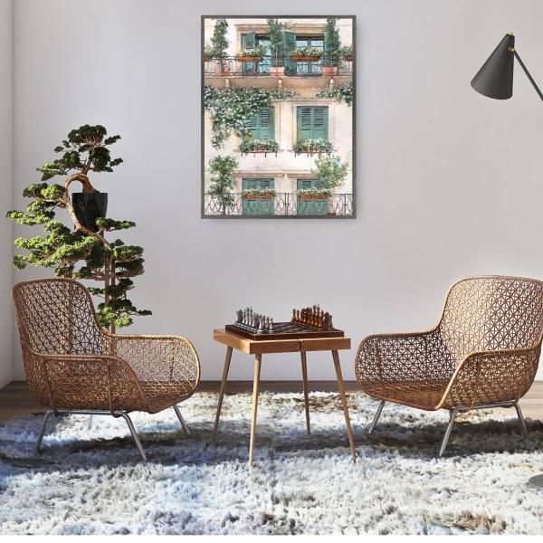 Cuadro Decorativo - Canoa Coral I 81 cm x 107 cm