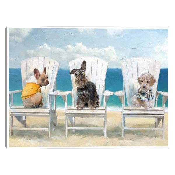 Cuadro Decorativo - chicas de playa 112 cm x 147 cm