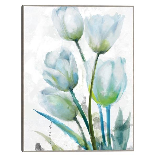 Cuadro Decorativo - Recolección de tulipanes I 107 cm x 81 cm