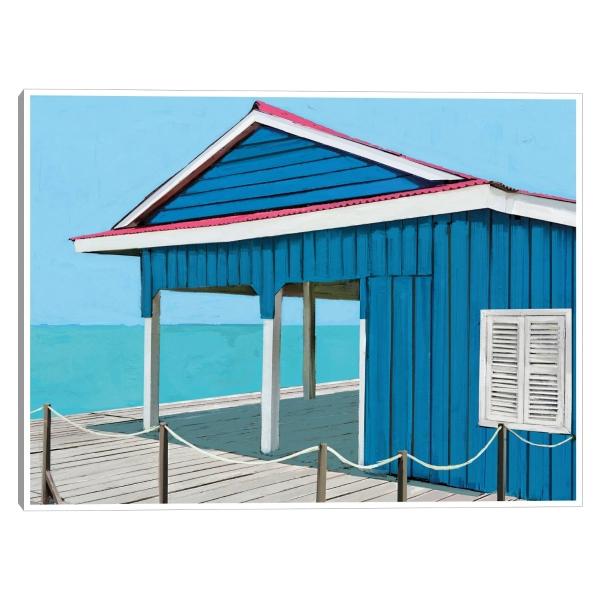 Cuadro Decorativo - Blues playero 112 cm x 147 cm