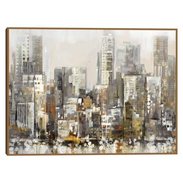 Cuadro Decorativo - Foco Urbano Oro 112 cm x 147 cm