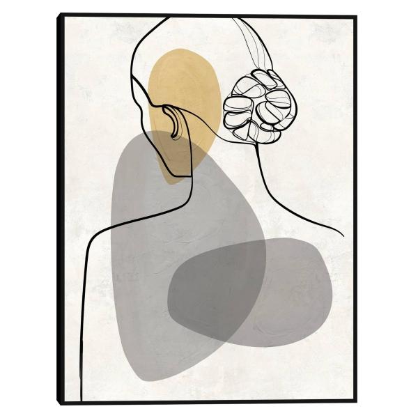 Cuadro Decorativo - Retrato de mediados de siglo I 107 cm x 81 cm