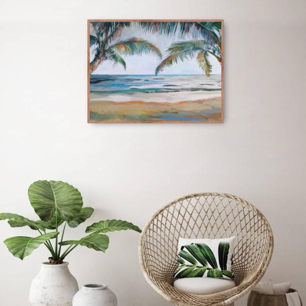 Cuadro Decorativo - Día de playa retro II 107 cm x 81 cm