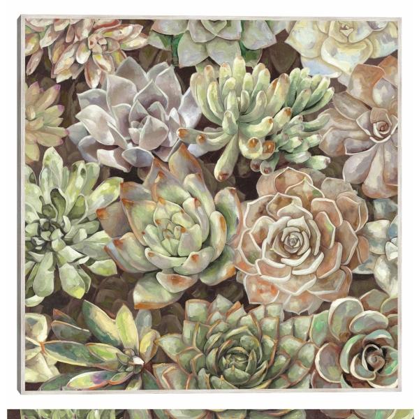 Cuadro Decorativo - jardín del desierto 94 cm x 94 cm
