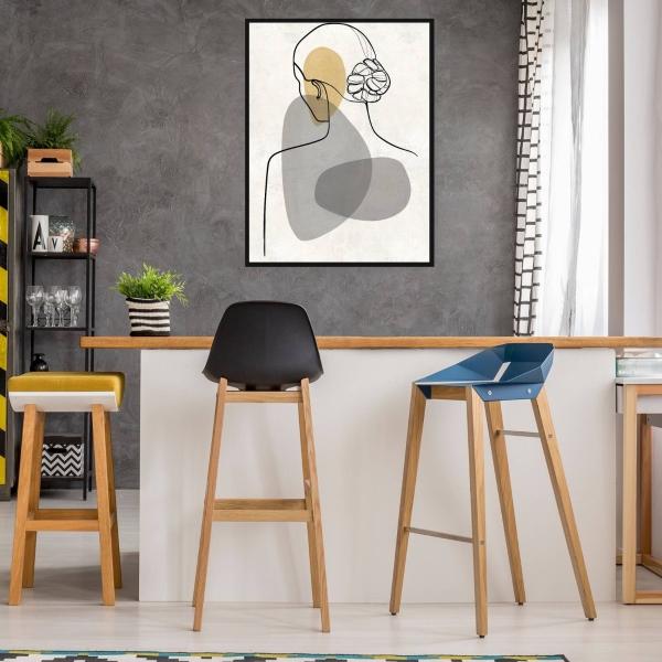 Cuadro Decorativo - Retrato de mediados de siglo I 107 cm x 81 cm