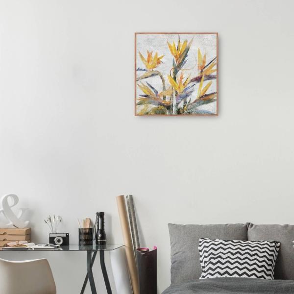 Cuadro Decorativo - Ave del Paraíso 94 cm x 94 cm