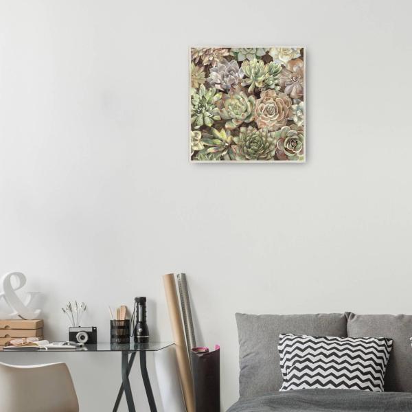 Cuadro Decorativo - jardín del desierto 94 cm x 94 cm