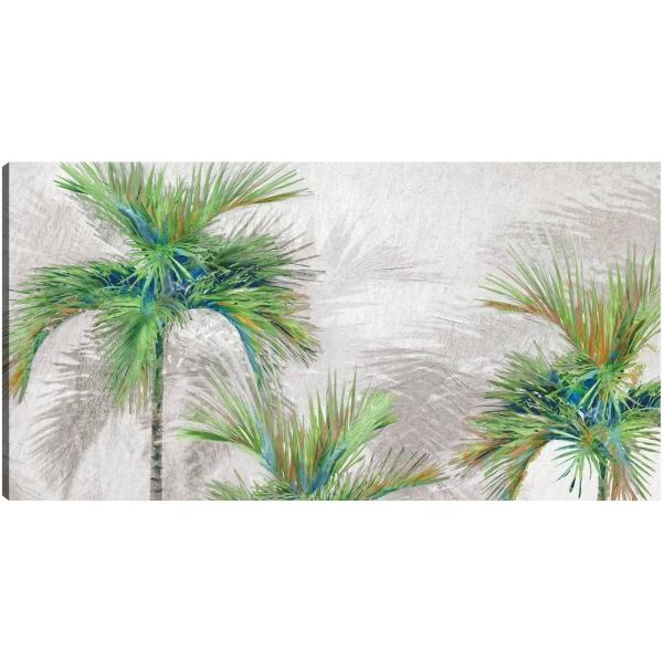 Cuadro Decorativo - sombras de palma 53 cm x 102 cm