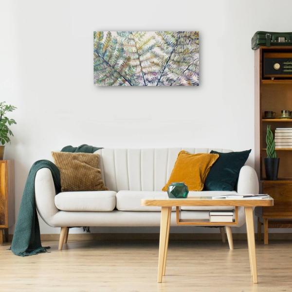 Cuadro Decorativo - Sol junto al lago 71 cm x 137 cm