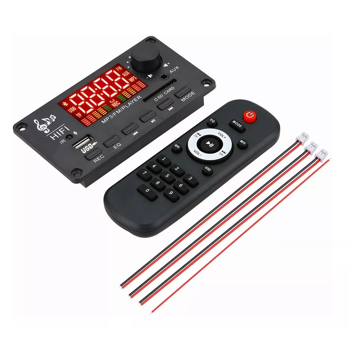 Modulo Reproductor De Audio Bluetooth Usb Sd Auxiliar 2*50w