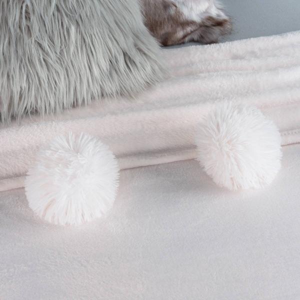 Cobertor Matrimonial Ligero Luxus Condesa (Rosa claro) ESQUIMAL