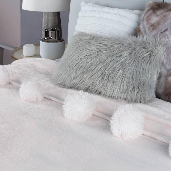 Cobertor Matrimonial Ligero Luxus Condesa (Rosa claro) ESQUIMAL