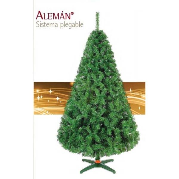 Arbol Pino Navidad Artifical Aleman 220cm Verde Naviplastic.