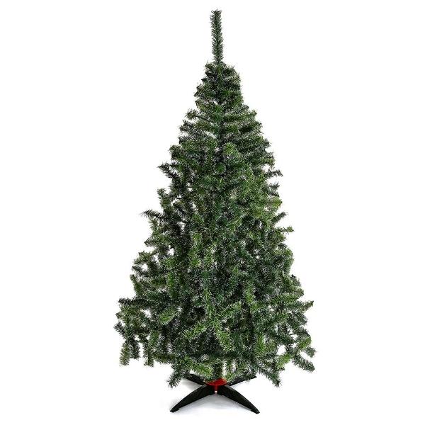 Arbol Navidad Nevado Pino 1.90m Monarca Verde Artificial Naviplastic