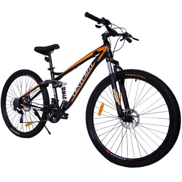 Bicicleta Aluminio R29 Montaña 21 Velocidades Naranja Shimano Amortiguador Profesional