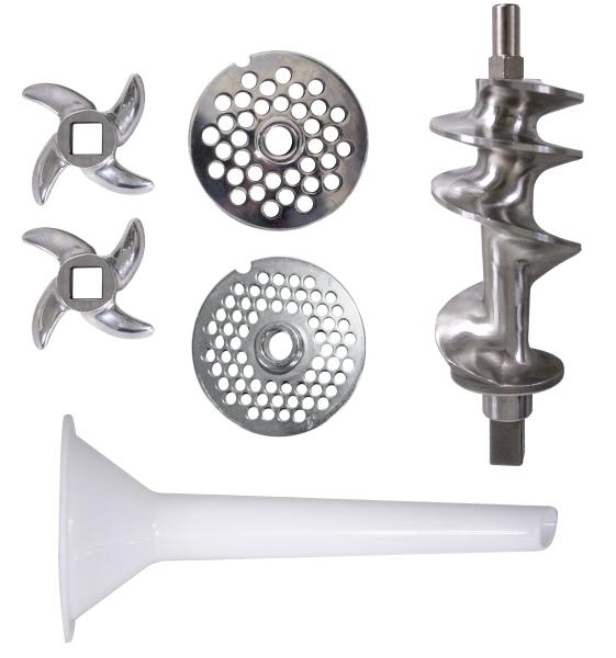 Molino Carne 2 Hp Acero Inoxidable Embutidor Moledor Muele Hueso