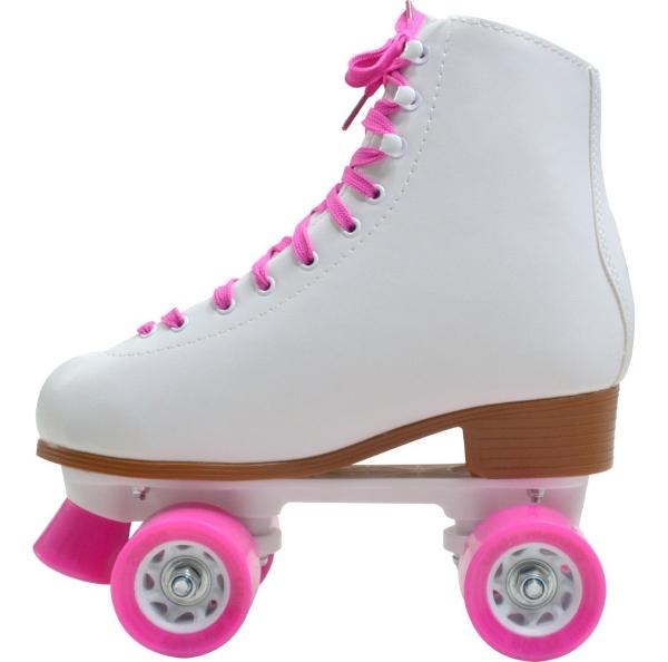 Patines 4 Ruedas Chicago Blancos Unisex Quads Profesionales