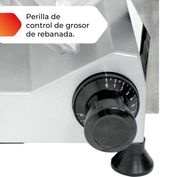 Rebanadora Electrica Jamon Cuchilla 300mm Carnes Frias Embutidos.